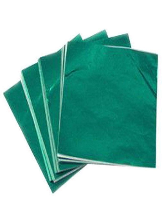 3 X 3" Green Foil Candy Wrappers