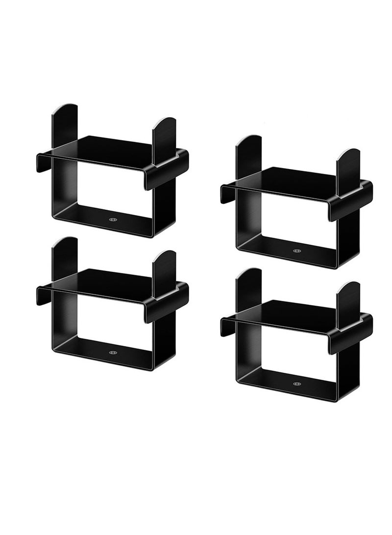 4 leaf spring clamp kits up to 2.5 inches wide for vehicle stability control, capped leaf spring bend repair clamps, clamps - Image 1