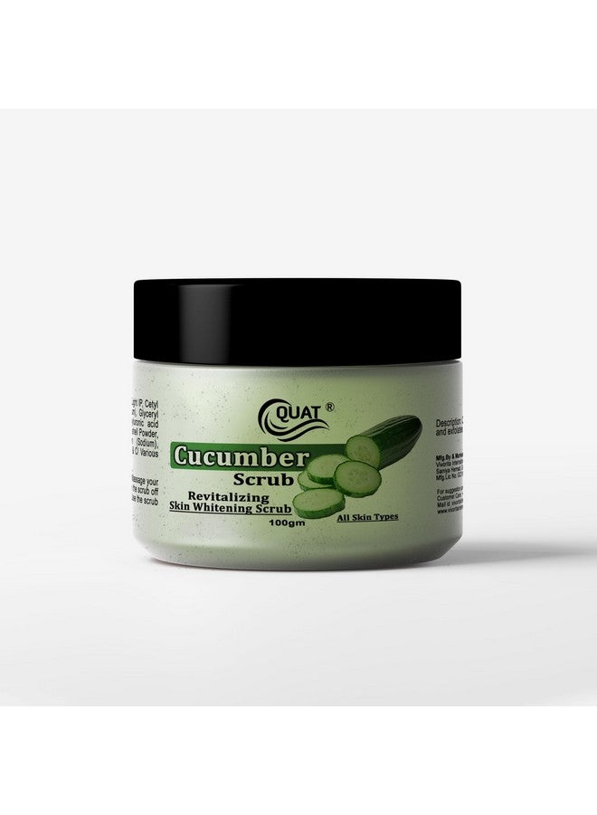 Quat Cucumber Face Scrub 100gm - Image 1