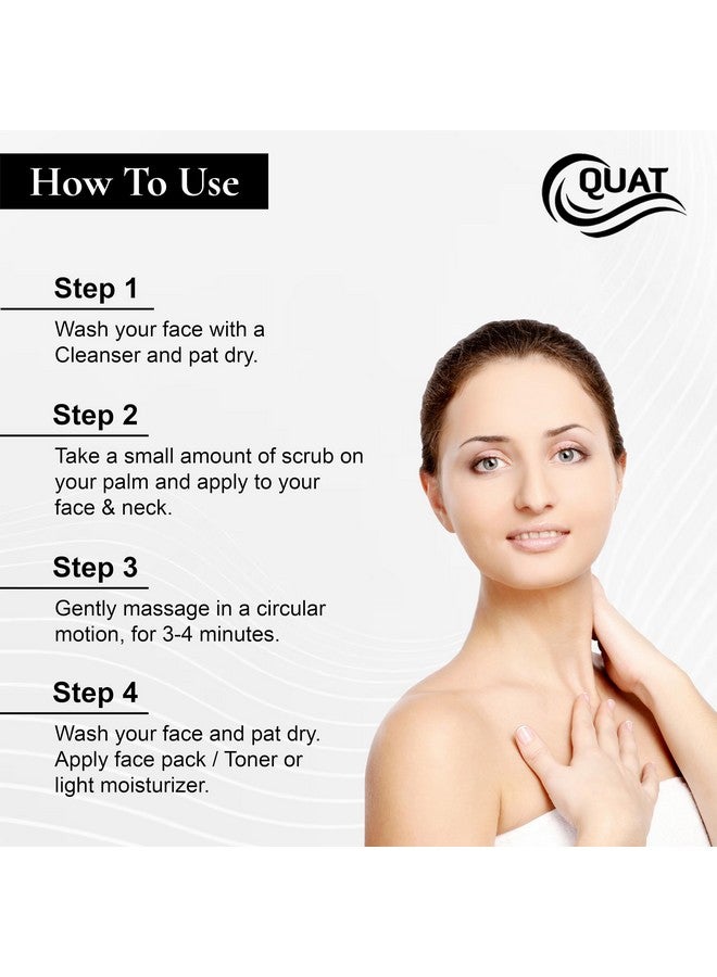 Quat Cucumber Face Scrub 100gm - Image 5