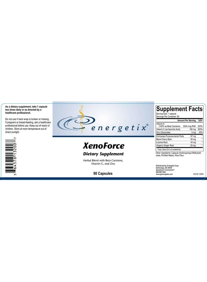 Energetix Xenoforce 90 caps. by Energetix - Image 2