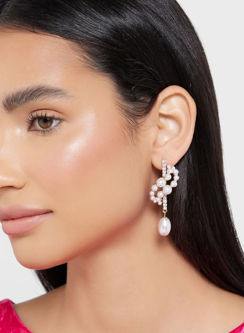 Khizana Pearl Drop Earrings