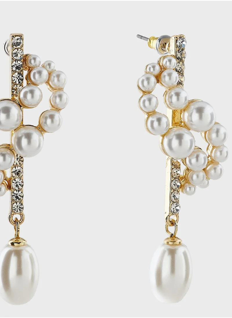 Khizana Pearl Drop Earrings