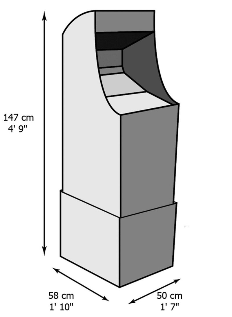 أركايد1أب آلة الأركيد المتصلة بالواي فاي Retro Pac-Mania Legacy 14 في 1 - Image 4