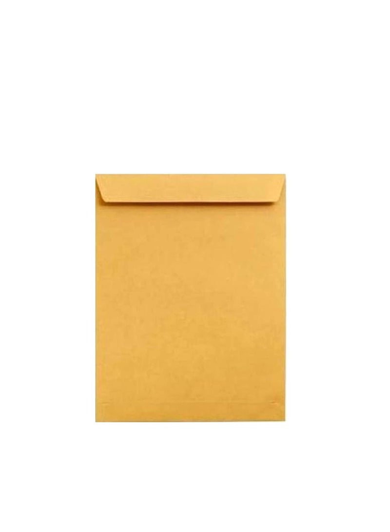 25-Piece Envelope For A4 Document Brown