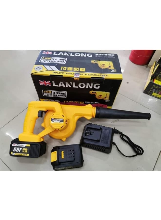 بلاور بطارية شامل ٢ بطارية وشاحن صناعة انجليزى لانلونج