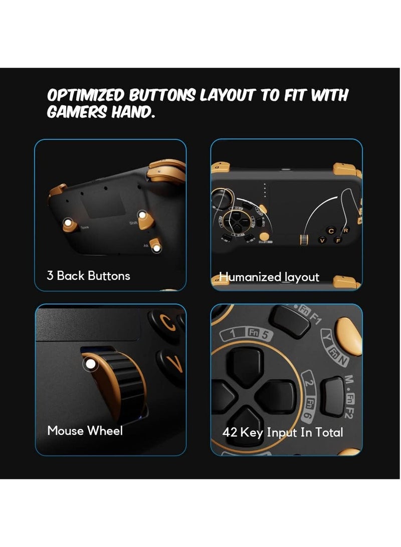 DarkWalker ShotPad FPS TouchPad Game Controller for PC / PS4 / PS5 / Xbox One/Xbox Series S|X - Image 5