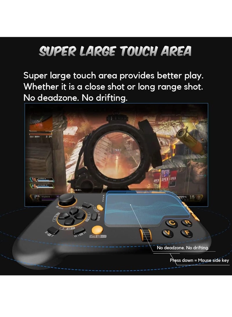 DarkWalker ShotPad FPS TouchPad Game Controller for PC / PS4 / PS5 / Xbox One/Xbox Series S|X - Image 4
