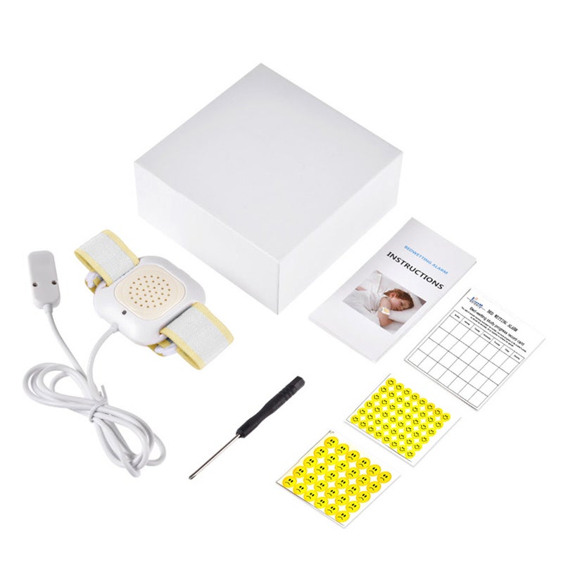 Bedwetting Alarm Enuresis Alarm with Loud Sound Bright Lights and Strong Vibration Child Potty Training - Image 2