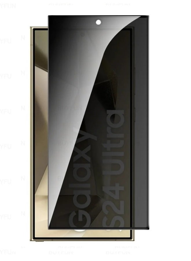 DUSALA Samsung Galaxy S24 Ultra Privacy Glass Screen Protector Anti-Spy Tempered Glass Film Scratch Resistant Bubble Free Glass Screen Protector - Image 1