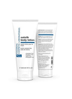 Fcl Oatsilk Body Lotion For Dry & Rough Skin ; Moisturizing Lotion ; Long Lasting Hydration ; Nourishes Skin ; Soothing Lotion ; Reduces Itching ; 200Ml