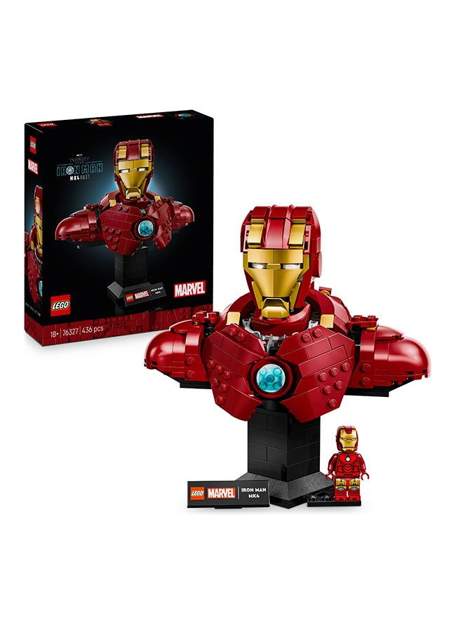 LEGO Super Heroes Iron Man Mk4 Bust 76327 (436) Pieces  - Image 1