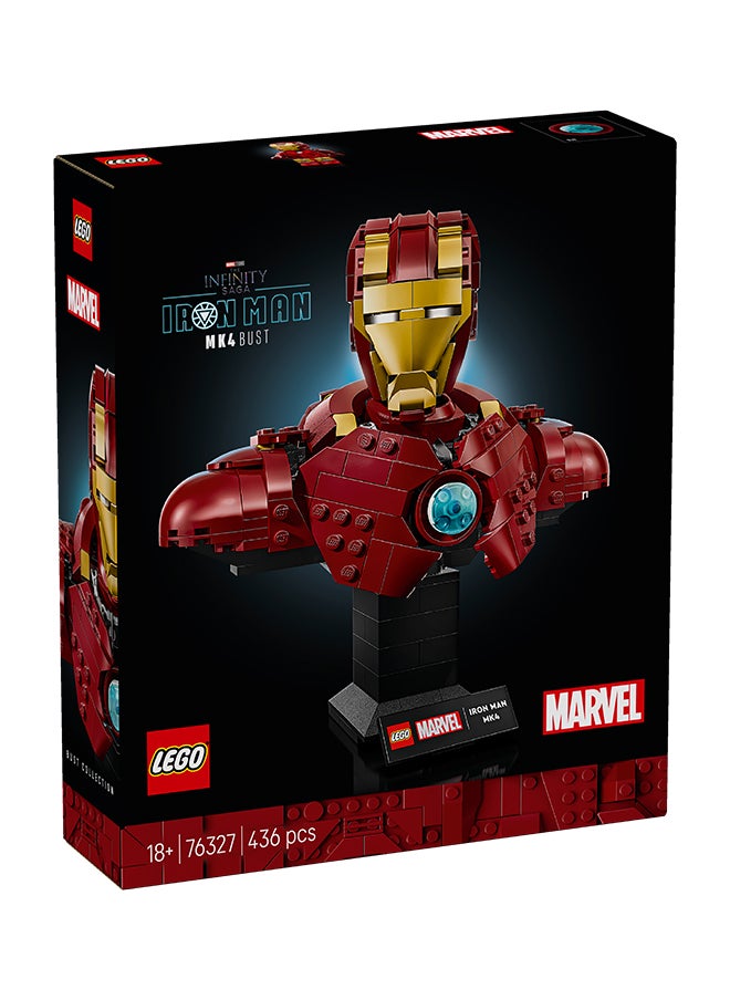 LEGO Super Heroes Iron Man Mk4 Bust 76327 (436) Pieces  - Image 3