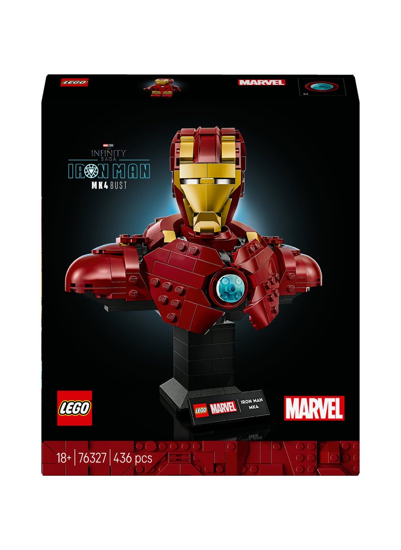 LEGO Super Heroes Iron Man Mk4 Bust 76327 (436) Pieces  - Image 2