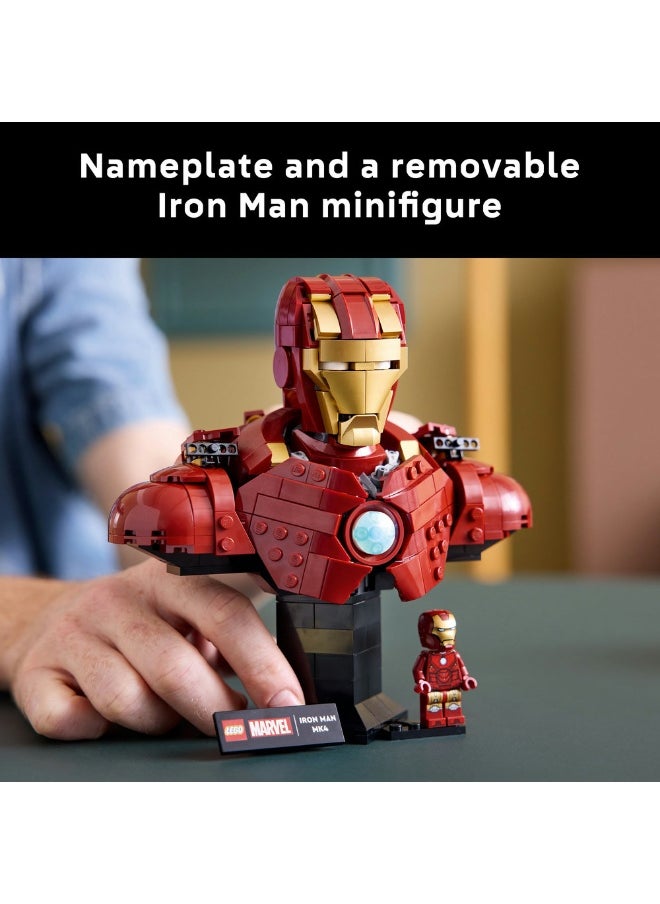 Super Heroes Iron Man Mk4 Bust 76327 (436) Pieces