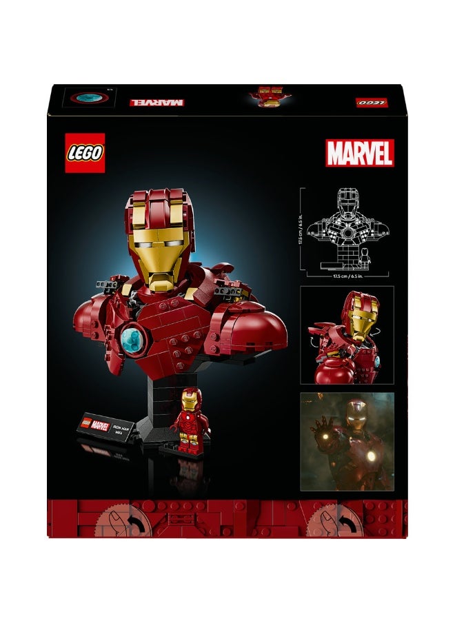Super Heroes Iron Man Mk4 Bust 76327 (436) Pieces