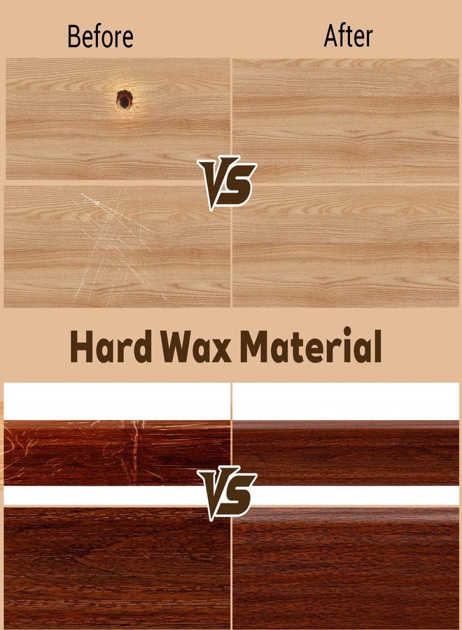 Sibba 7Pcs Wood Filler Sticks, Wood Repair Wax Crayons, Furniture Scratch Repair Sticks, Quick Fix Touch Up for Scratches, Cracks and Holes on Furniture, Floors, Cabinets - Image 4