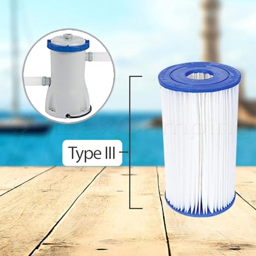 Bestway Flowclear Filter Cartridge Type III / AC | For Use in Most Pool Filter Pumps - Image 3