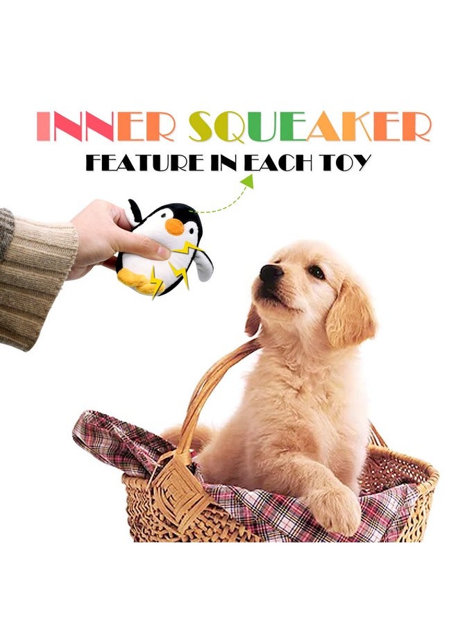 SHARLOVY - Dog Squeaky Toys For Small Dogs,Stuffed Animal Puppy Toys,Cute Puppy Chew Toys For Dog Teething Toys, Pet Toys For Small To Medium Dogs,Soft Dog Toys,Plush Dog Toy Pack 12 In Gift Box - Image 1