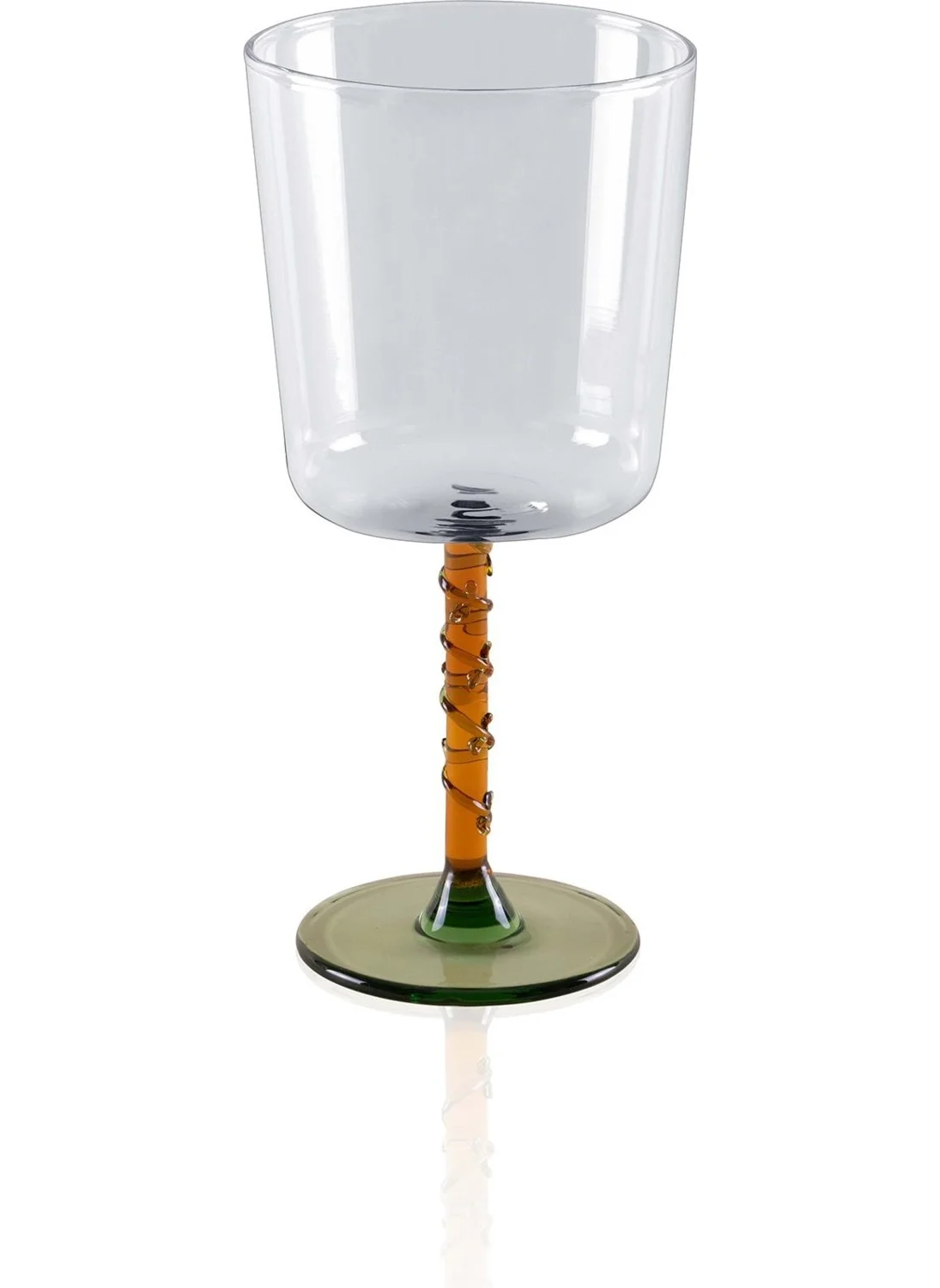 The Mia Line Wine Glass Yellow 300 ml