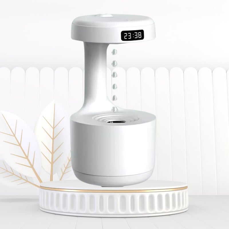 DRUMSTONE Drop Humidifier Adjustable Mist Control Auto ShutOff Feature Ideal for Bedrooms Offices and Small Rooms to Improve Air Quality and Hydrate Skin - Image 1