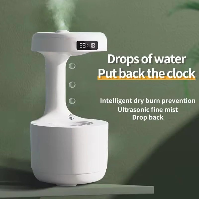 DRUMSTONE Drop Humidifier Adjustable Mist Control Auto ShutOff Feature Ideal for Bedrooms Offices and Small Rooms to Improve Air Quality and Hydrate Skin - Image 5