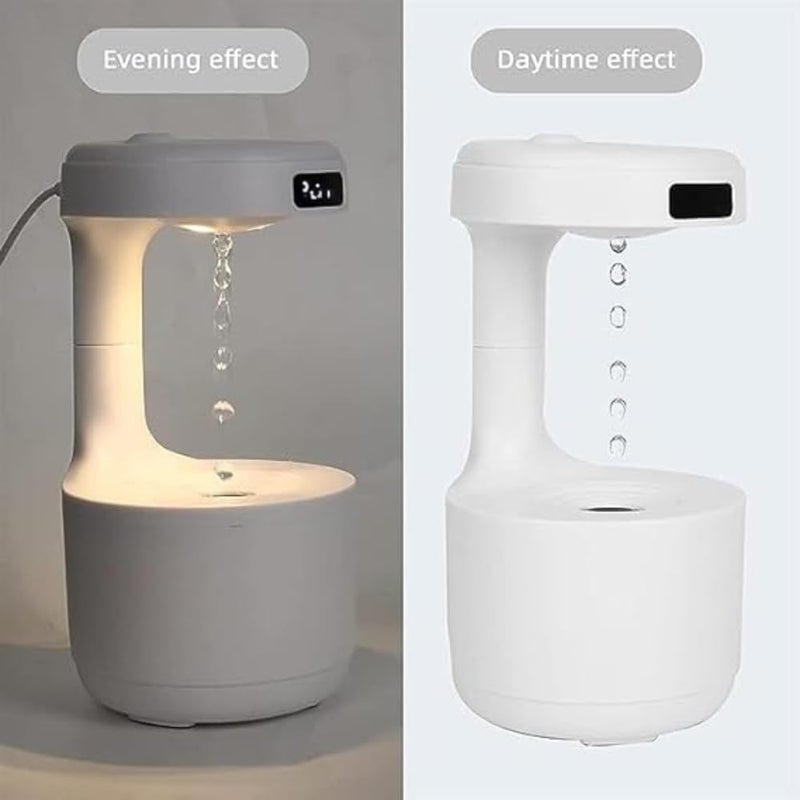 DRUMSTONE Drop Humidifier Adjustable Mist Control Auto ShutOff Feature Ideal for Bedrooms Offices and Small Rooms to Improve Air Quality and Hydrate Skin - Image 2
