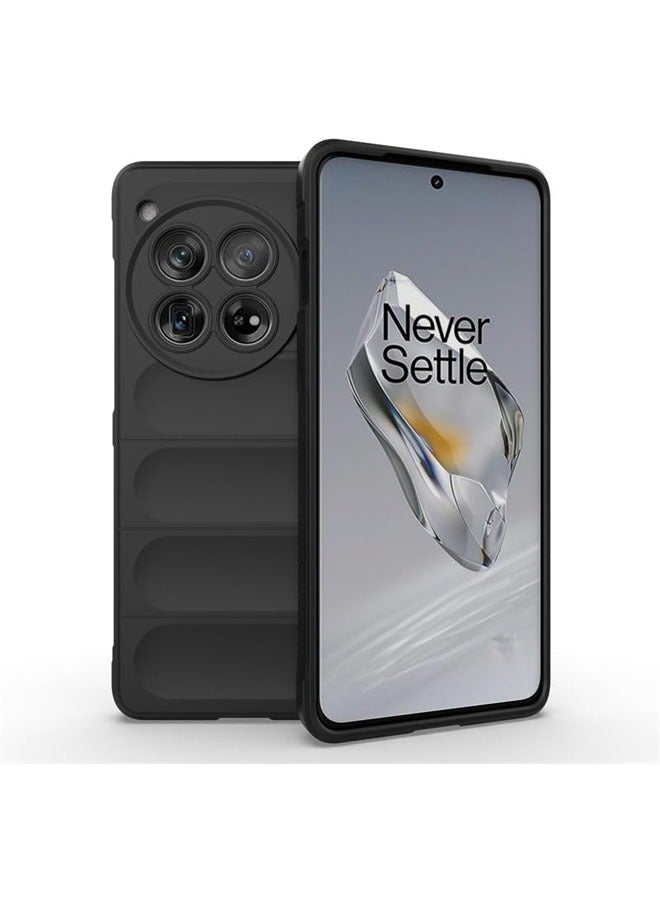 Liquid Silicone Case Compatible with OnePlus 12 5G with Camera Lens Protection, Anti-Scratch Soft Microfiber Lining, Rubber Full Body Shockproof Cover - Image 1