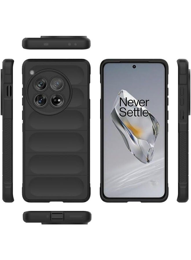 Liquid Silicone Case Compatible with OnePlus 12 5G with Camera Lens Protection, Anti-Scratch Soft Microfiber Lining, Rubber Full Body Shockproof Cover - Image 4