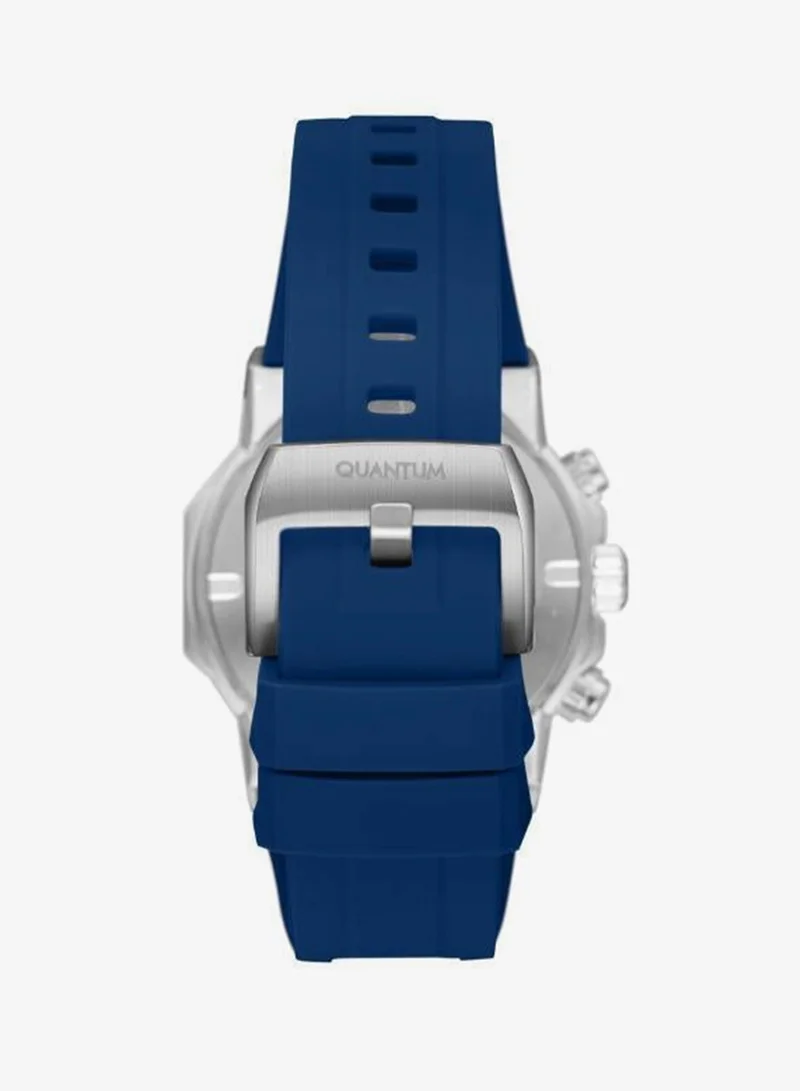 Quantum  Men's Silicone Analog Watch HNG1232.599 - 44 mm for Men | Best Price UAE
