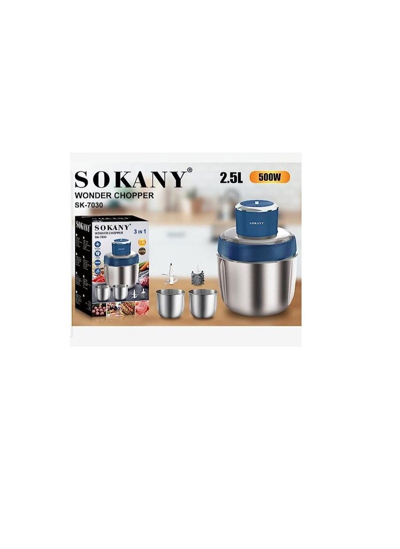 sokany Sokany 7030 Low Noise Meat Grinder & Chopper 