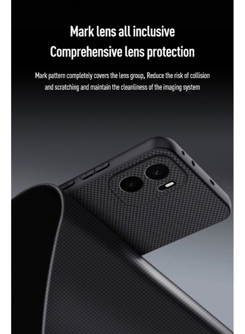 جراب OnePlus Ace 6 Ultra بتصميم Weave Pattern وخامة PU Leather مع دعم الحوامل المغناطيسية وحواف TPU ناعمة وحماية مرتفعة للكاميرا – أسود - Image 3