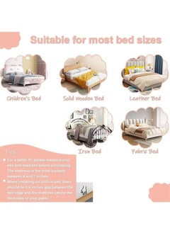 Beauenty 47 Inch Foldable Crib Rail Guard,Toddler Bed Rails Guard,Universal Baby & Children Bed Rail  - Image 5