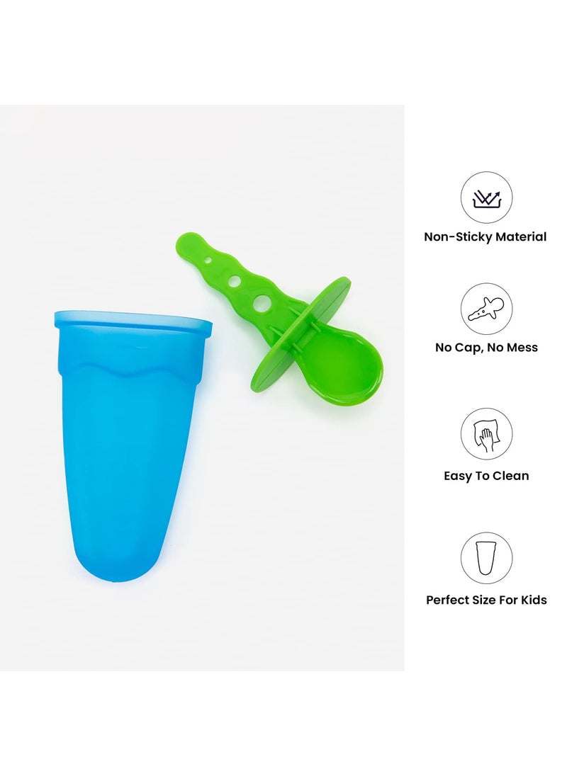 Kesariya Enterprise Kesariya Enterprise 6 Pcs Dango Mould 100 Food Grade Homemade Reusable Ice Pop Makers Pepsi Maker for Kulfi Candy Ice Lolly Mold for Children kulti ice Cream Summer kon Dessert  - Image 3