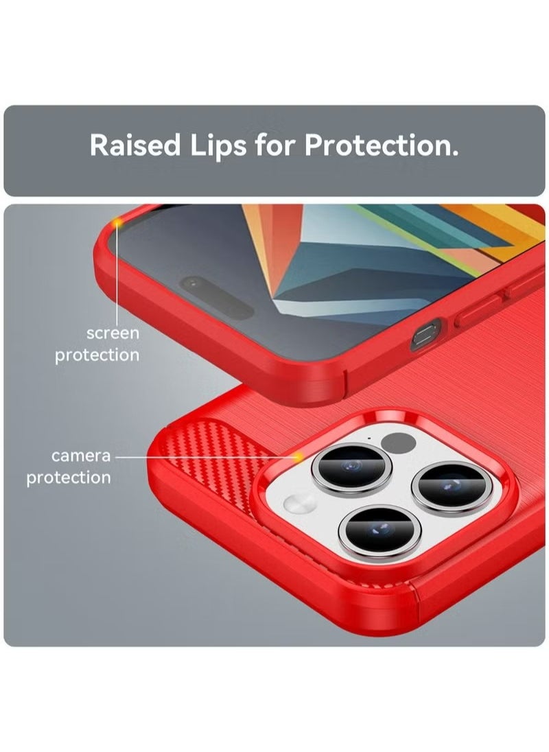 X-level iphone 15 Pro Max Case Cover With Fashion Shock-Absorption Flexible TPU Bumper Soft Anti-Fingerprints Protective Mobile Phone Back Cove Protector Accessories For iphone 15 Pro Max  - Image 4