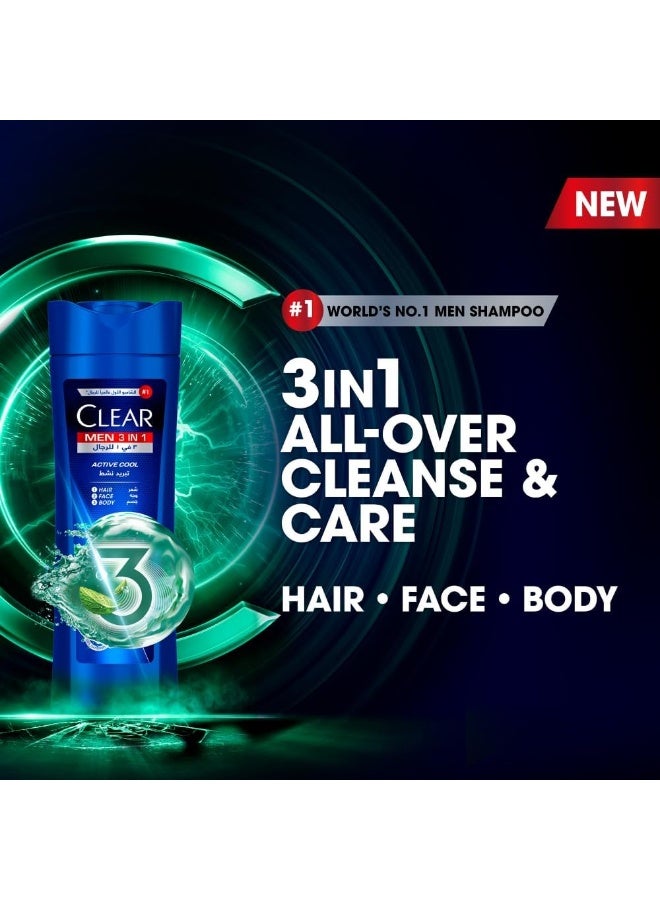 CLEAR شامبو كلير للرجال 3 في 1 لمكافحة القشرة - Image 3