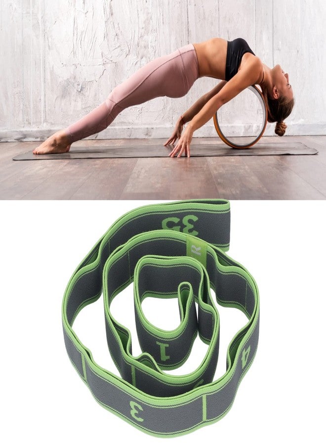 Topyond Numbered Stretch Band Strap - Elastic Stretching Strap for Exercise, Fitness, and Workout - Improve Flexibility and Mobility - Image 2