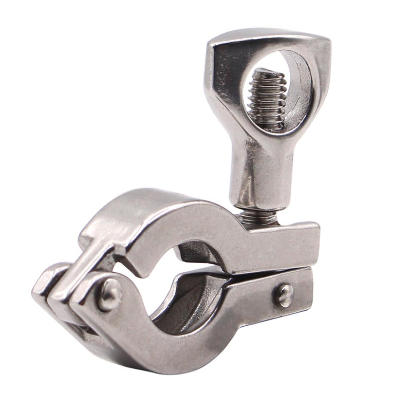 DERNORD Stainless Steel Sanitary Clamp Single Pin Tri Clamps Clover (Tube OD 1/2" to 3/4") - Image 5