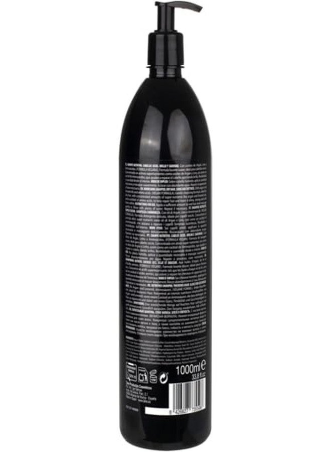 Tahe Gold Protein For Dry Hair Kit - Shampoo 1000ml + Mask 1000ml - Nourishing & Softness - Image 3