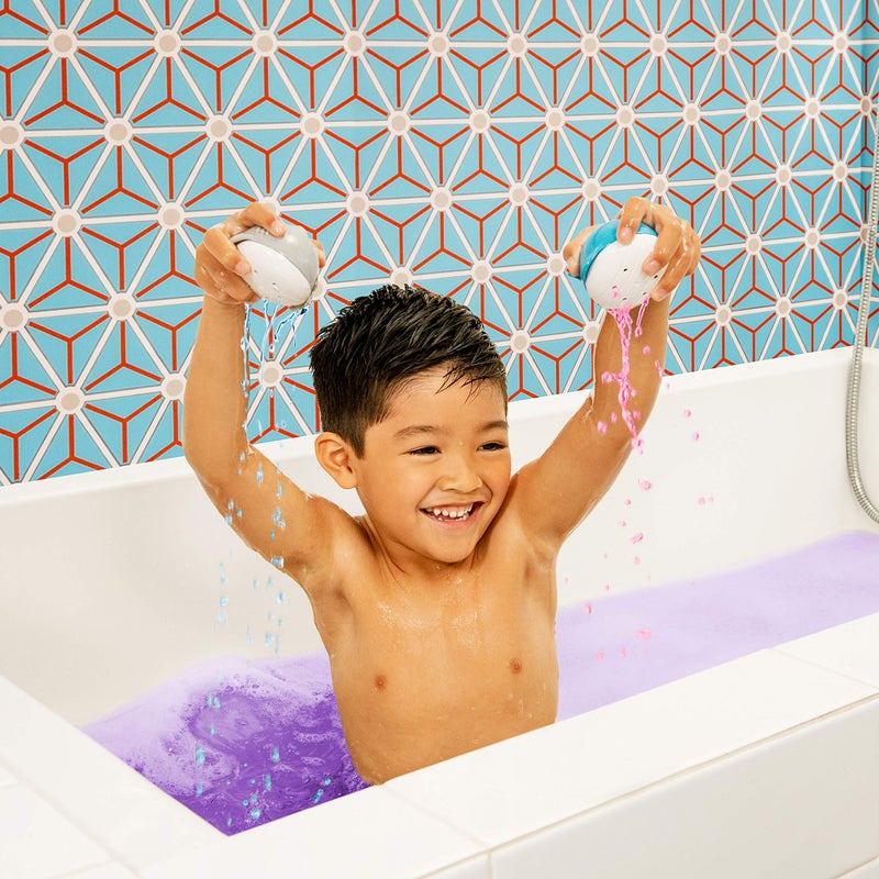 MunchkinÂ® Color Buddiesâ„¢ Moisturizing Bath Water Color Tablets & 2 Toy Dispensers, 20 Tablets - Image 3