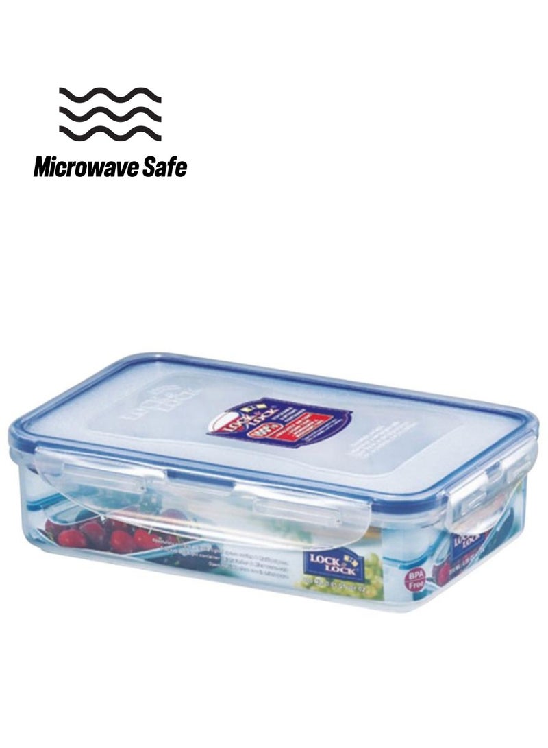 LOCK & LOCK Rectangular Food Container Clear 20.5 x 13.4 x 5.2cm