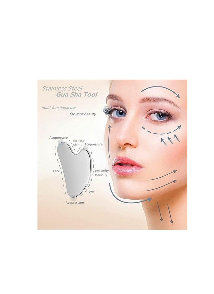 Generic Pure stainless steel gua sha stone  - Image 4