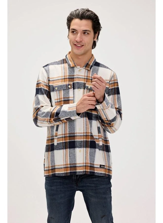 Bad Bear  Bernard White Men's Lumberjack Shirt. for Men | Best Price UAE