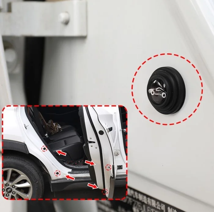 5DM Car Door Sound and Shock Absorbing Pad 10 Pieces