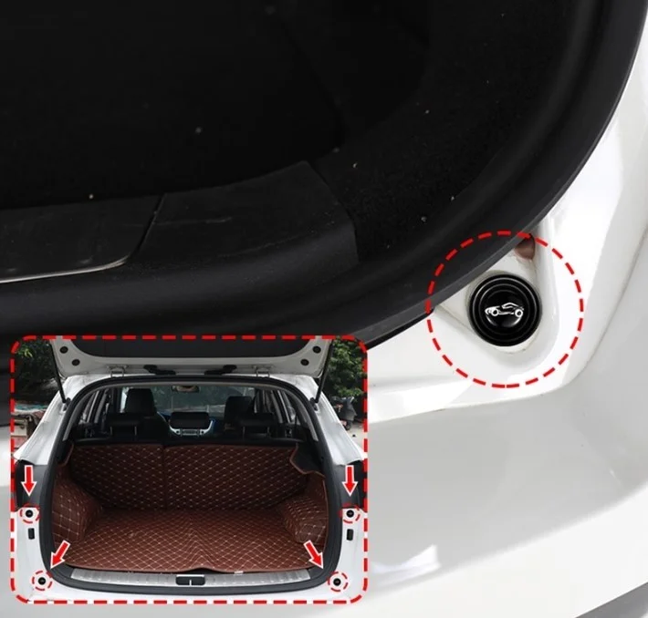 5DM Car Door Sound and Shock Absorbing Pad 10 Pieces