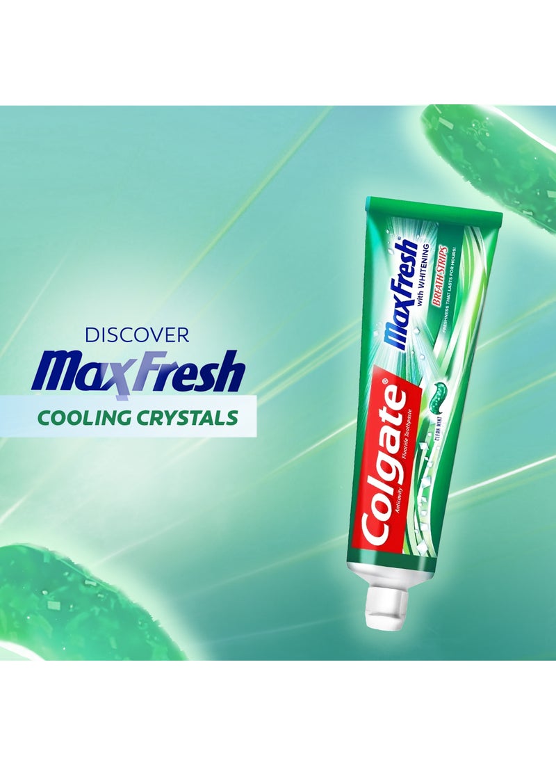 Buy Colgate Max Fresh Clean Mint Green Gel Toothpaste Online | 15 ...