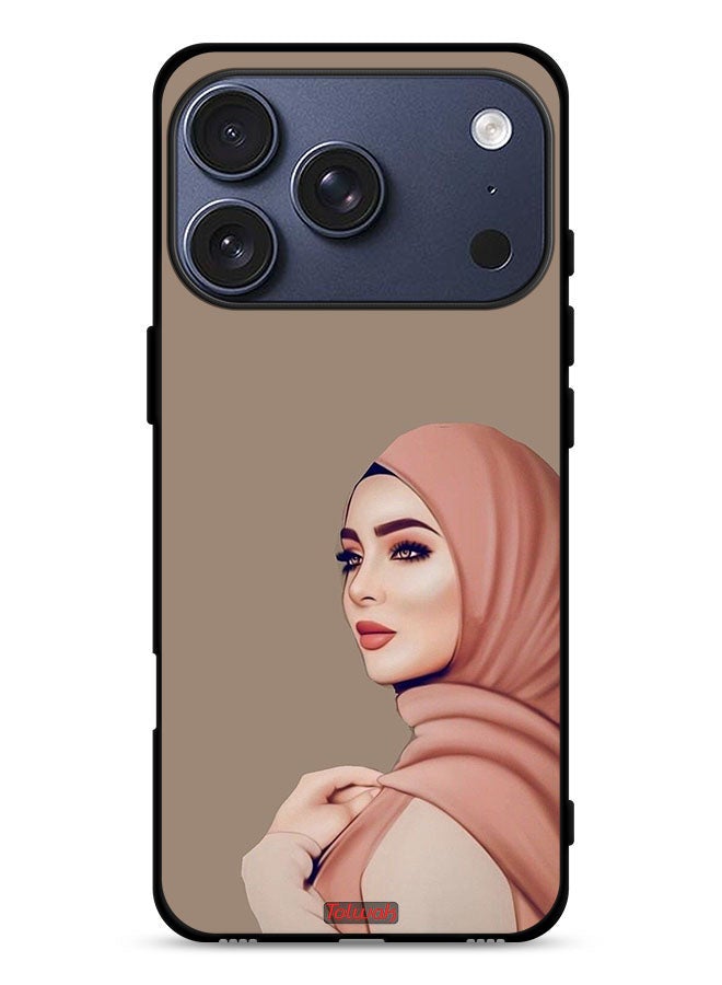 Tolwak Apple iPhone 17 Pro Protective Case Cover Beautiful Hijab Girl - Image 1