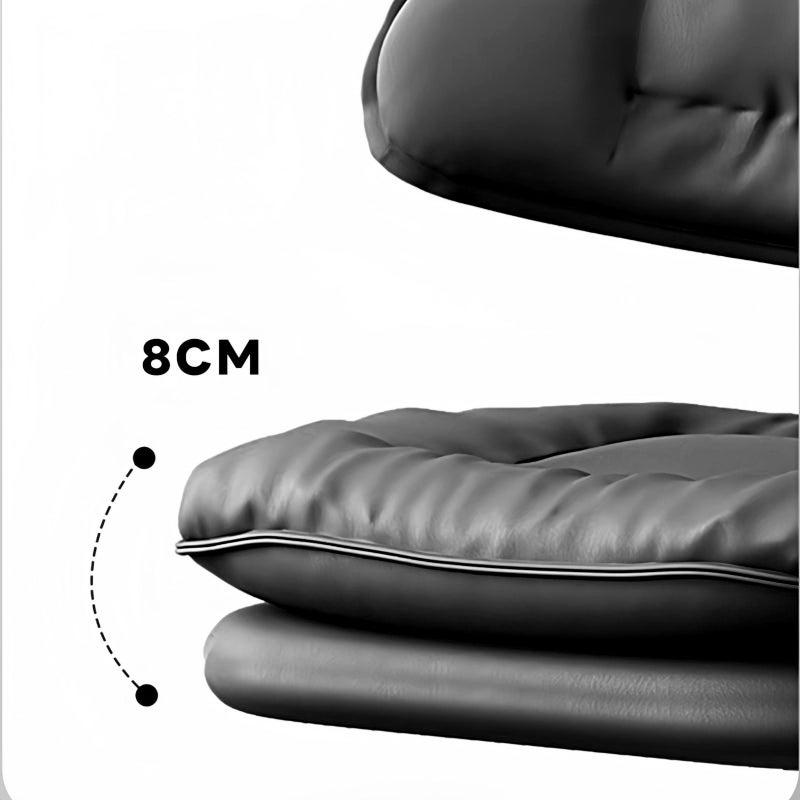 Sharpdo 2PCS Bar Chair,High Back Small Round Stool, Comfortable Adjustable High Bar Chair with 360°Swivel Perfect for Home Kitchen Counter Dining High Footrest Stool - Image 5