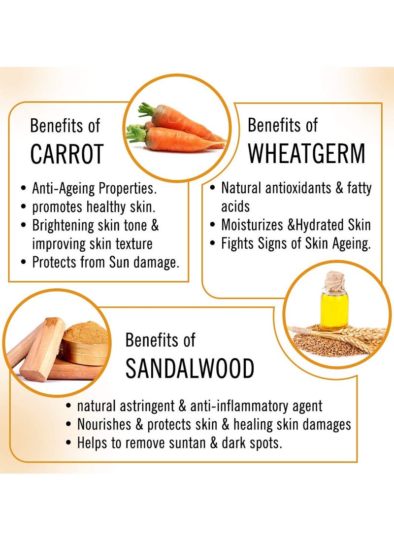 Keya Seth Aromatherapy Orange Body Oil Rejuvenates Skin Improves Blood Flow With Orange Sandalwood, Wheatgerm and Carrot Seed Oils 100ml  - Image 5