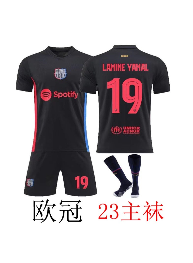 football jerseys and shorts sets, breathable and quick-drying sports uniforms, football team jerseys, men's and women's youth teams, multiple sizes and colors, for training, matches and street wear - Image 1